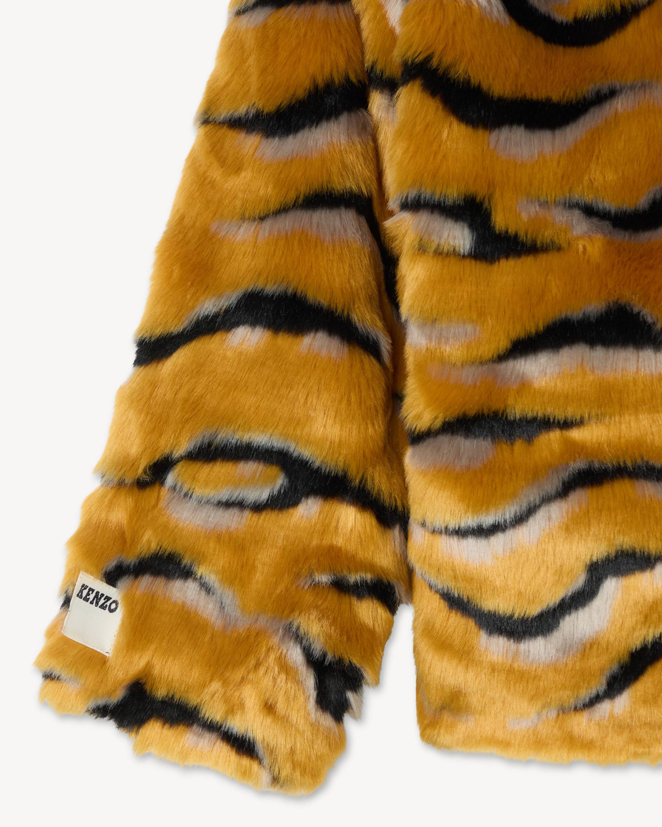 'Animal Fantasy' jacket in fake fur
