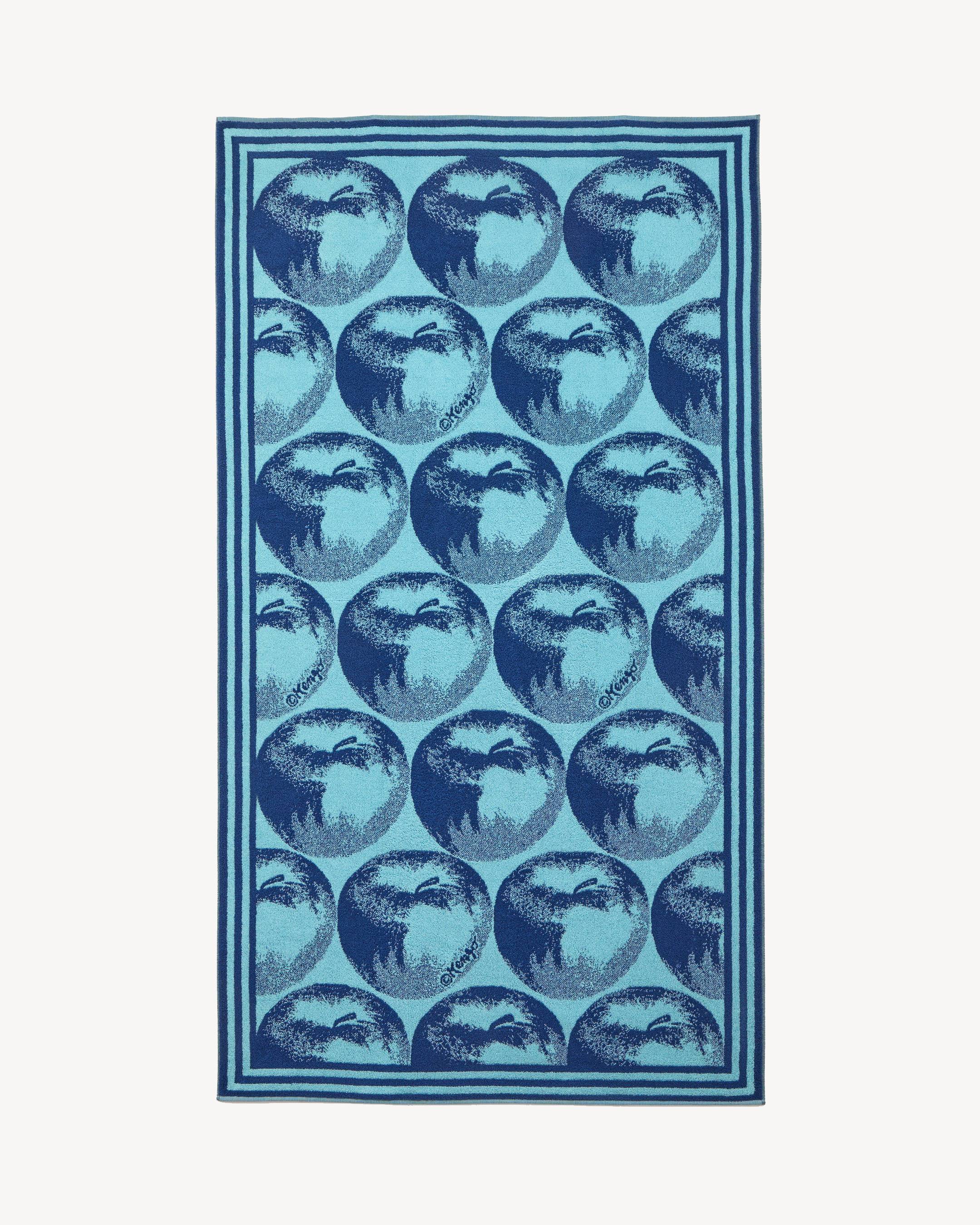 'KENZO Apple Pop' beach towel in cotton