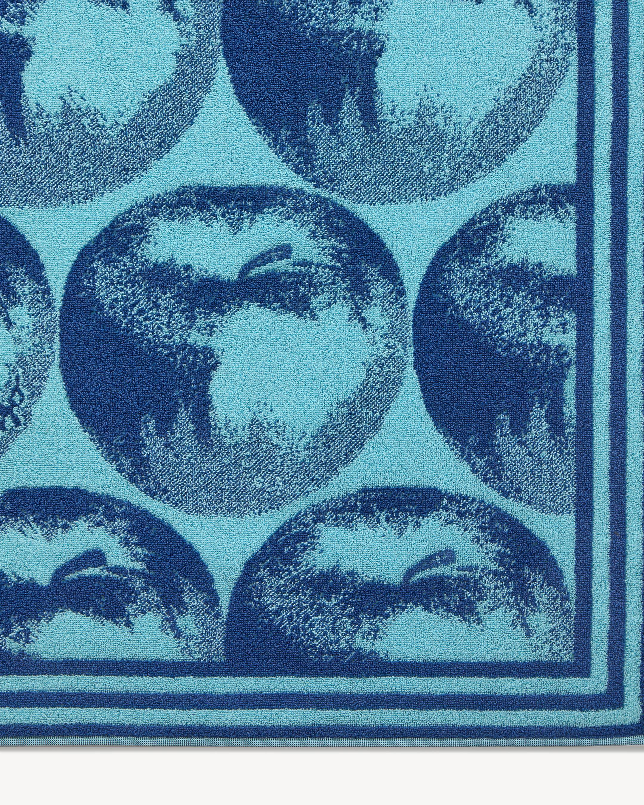 'KENZO Apple Pop' beach towel in cotton