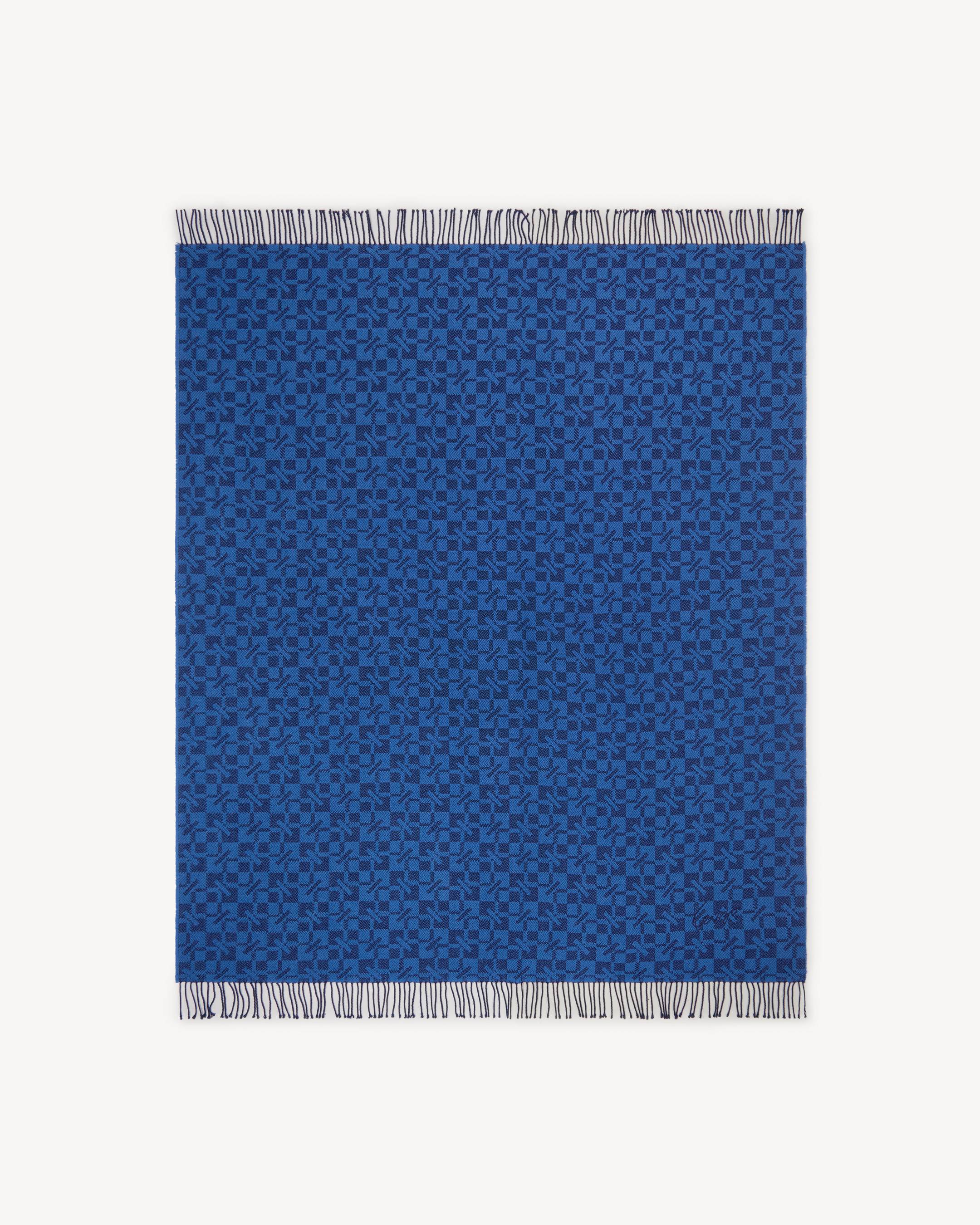 'Kenzogram' jacquard plaid
