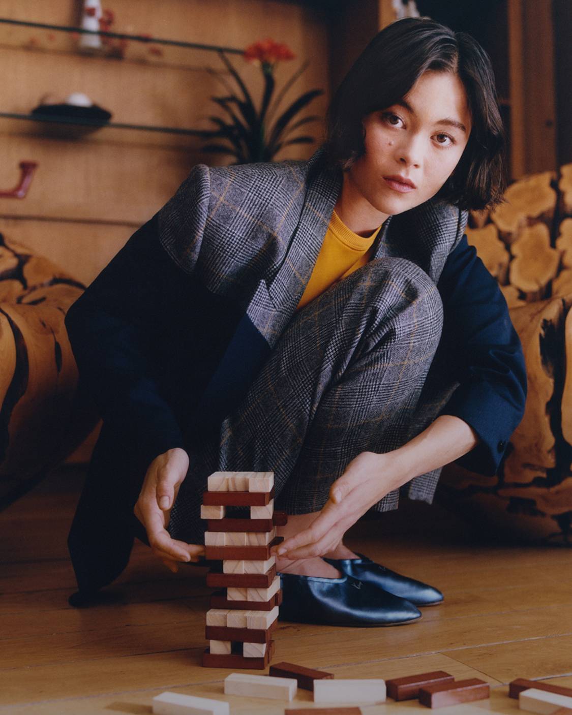 KENZO ボックスシルエット フリルシャツ KENZO ボックスシルエット 
