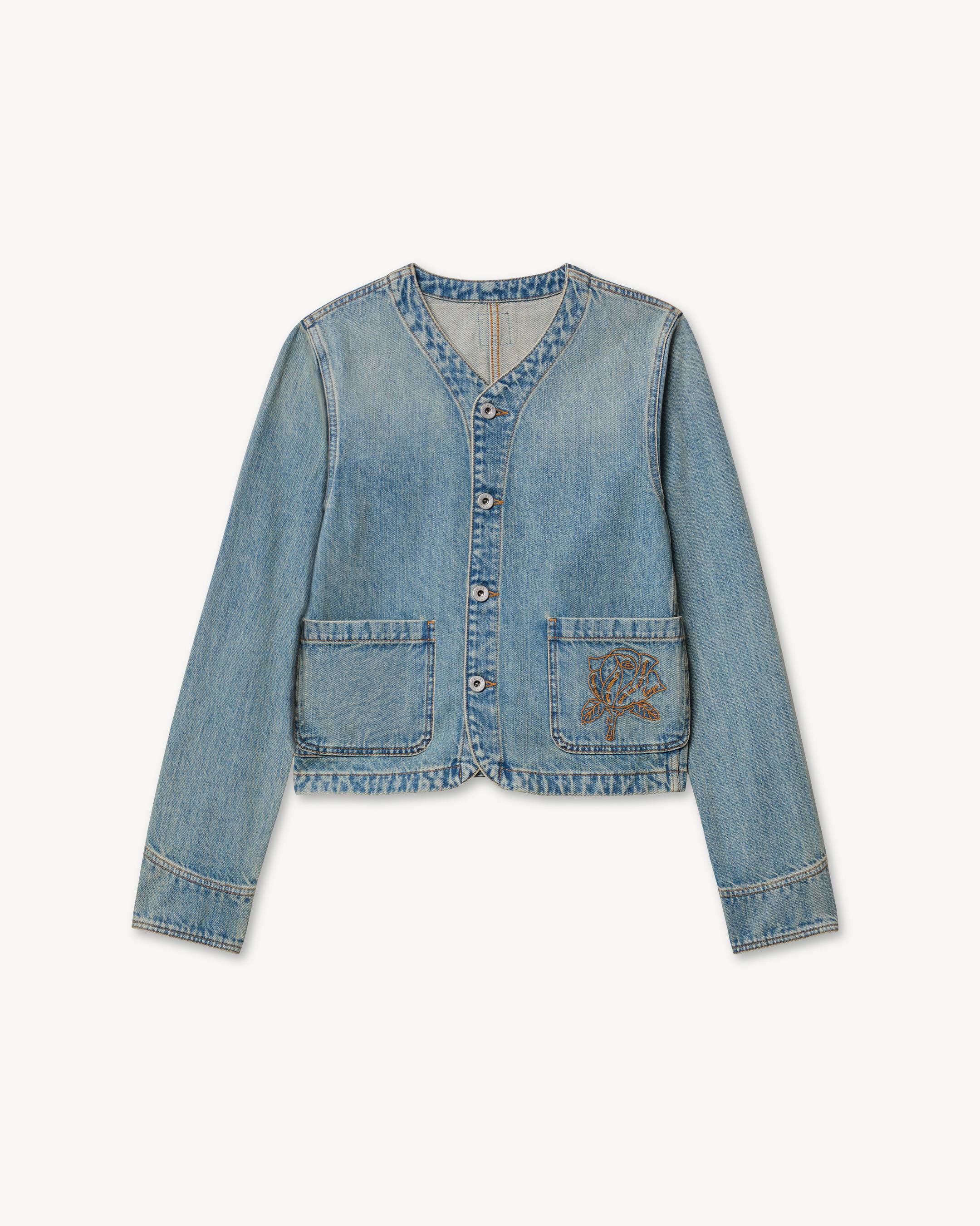 'KENZO Work And Play' workwear jacket in japanese denim