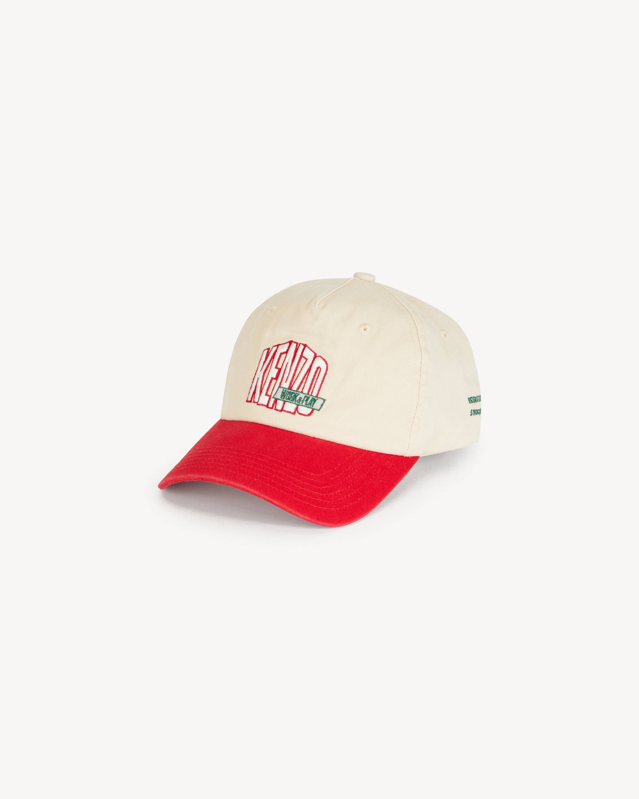 'KENZO Work And Play' trucker cap in cotton
