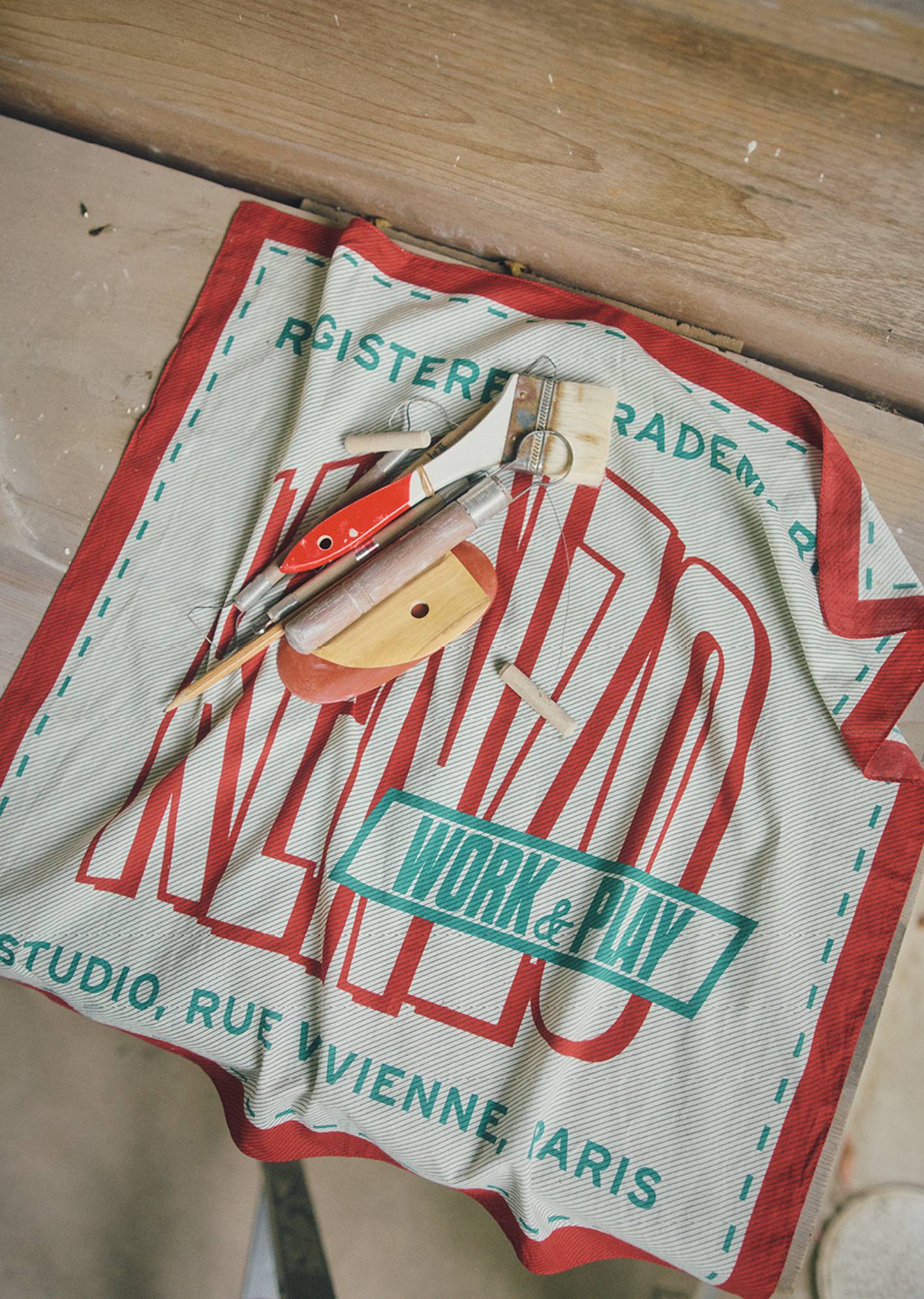 Bandana 55 de algod&oacute;n 'KENZO Work And Play'