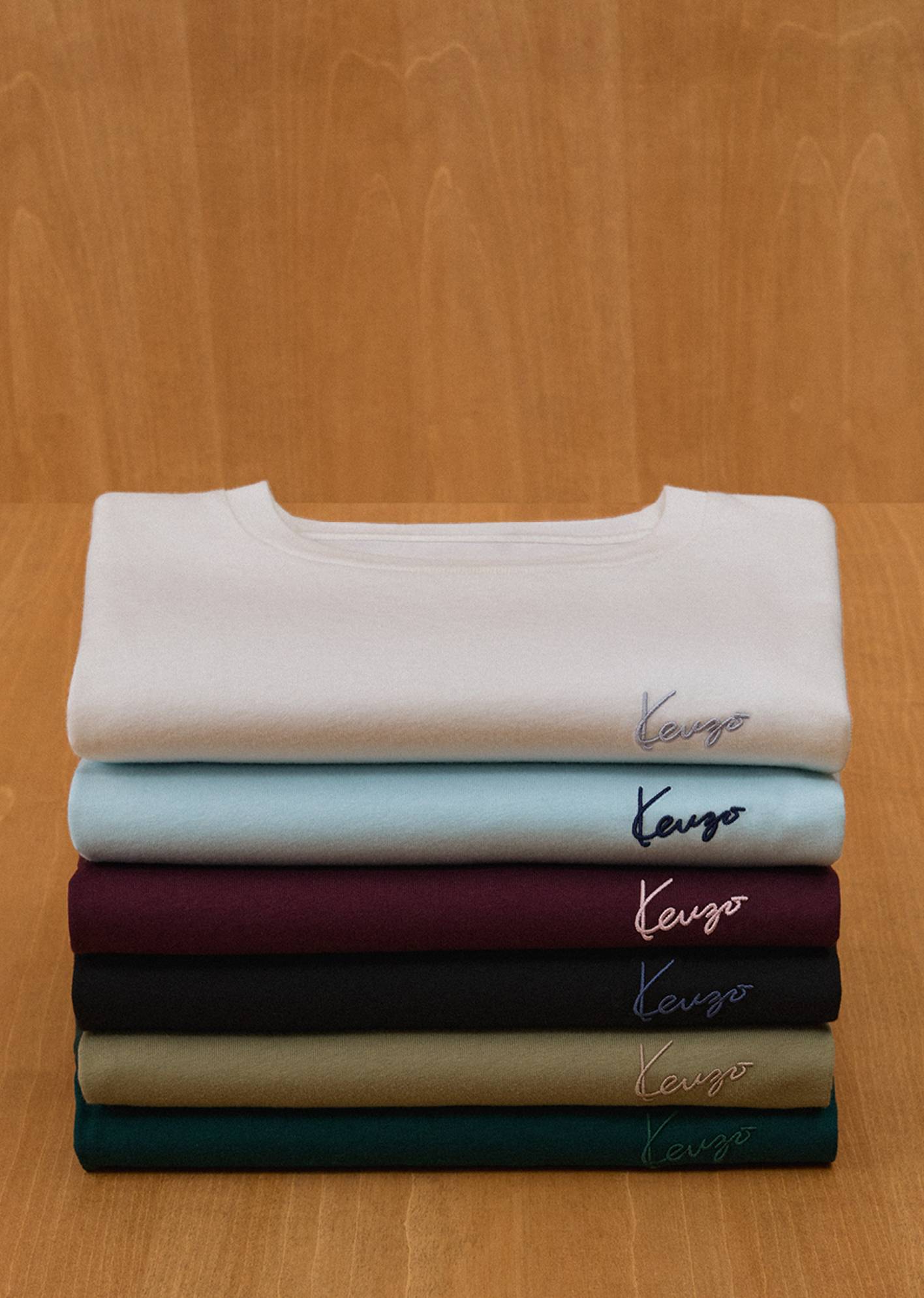 'KENZO Signature' embroidered T-shirt in cotton