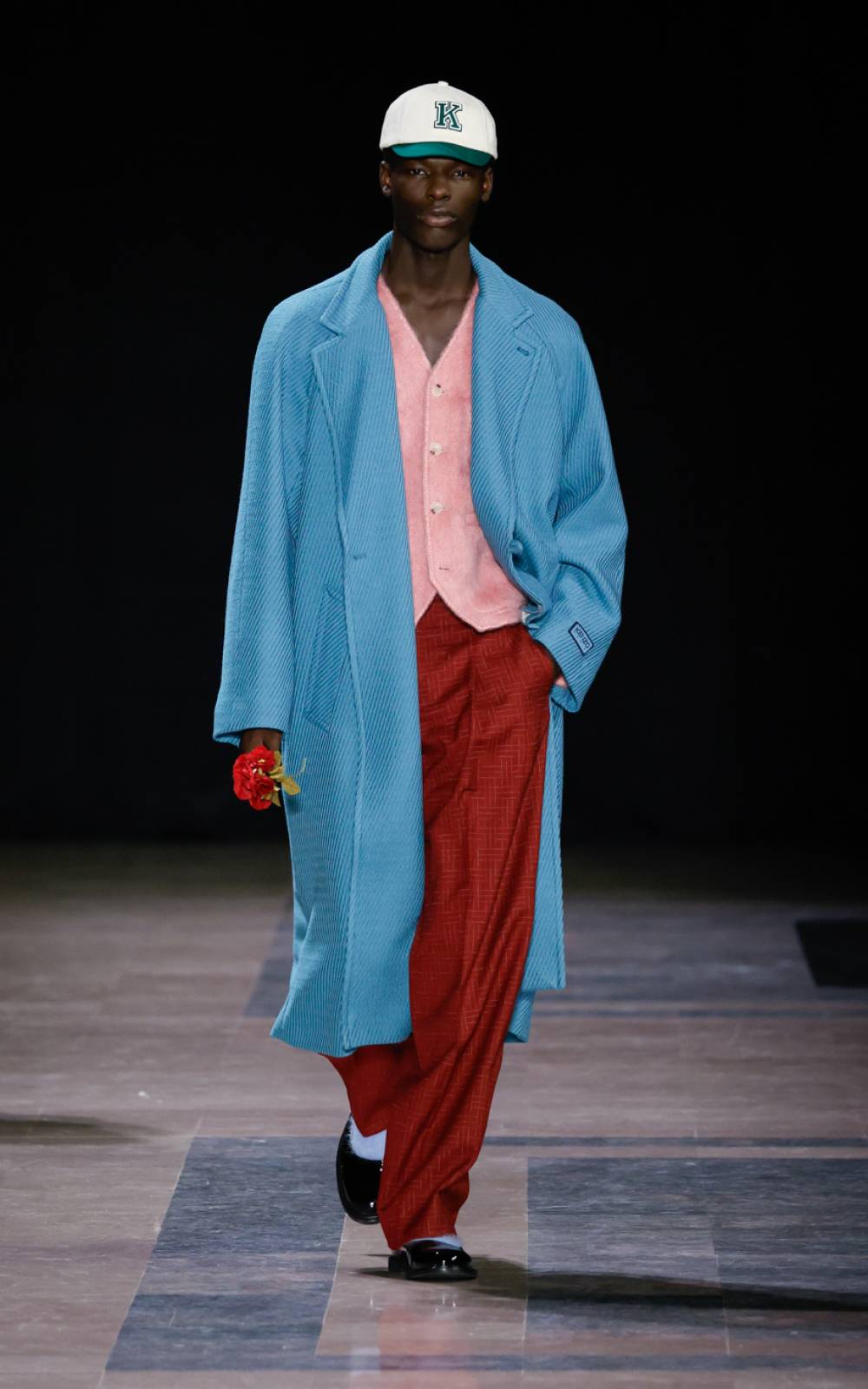 KENZO defile ファーストライン 縮面ジャケット（M位）￥270000 