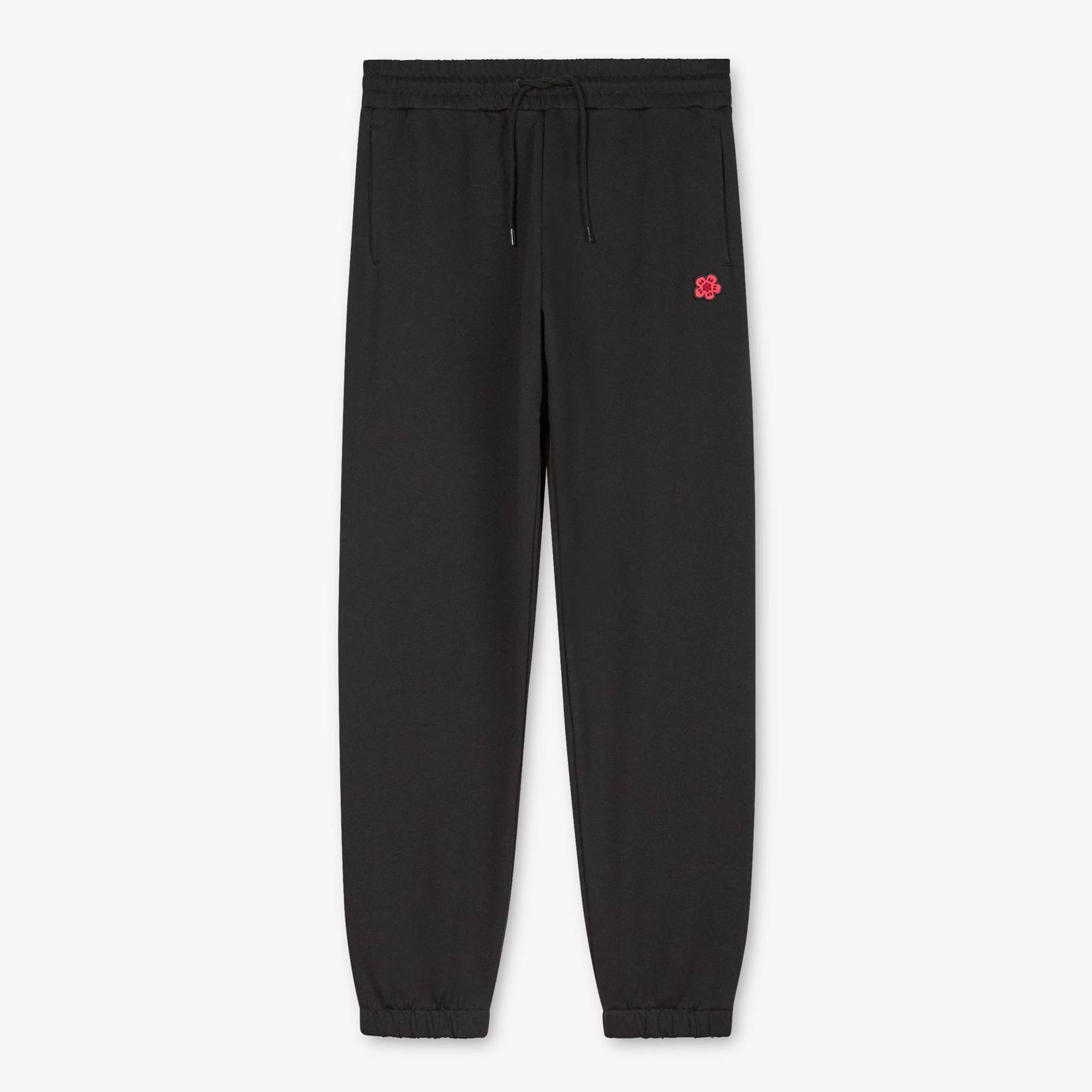 KENZO Pantalón De Jogging Clásico Bordado 'Boke Flower', Mujer, Negro, L