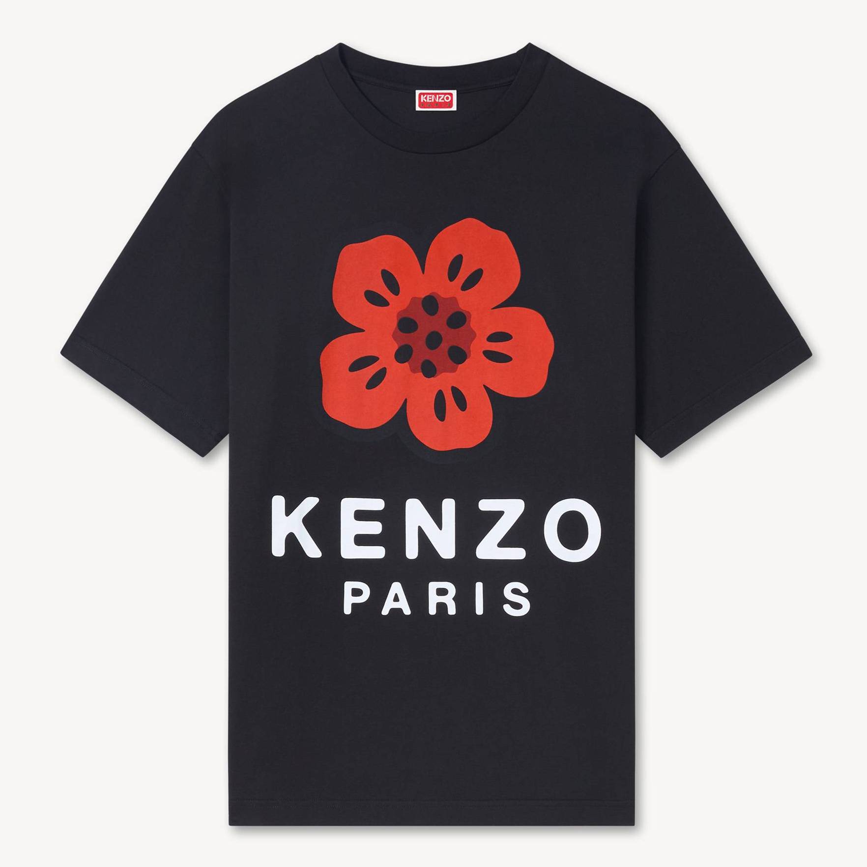 KENZO 'Boke Flower' T-shirt , Man, Black, Size S, Cotton