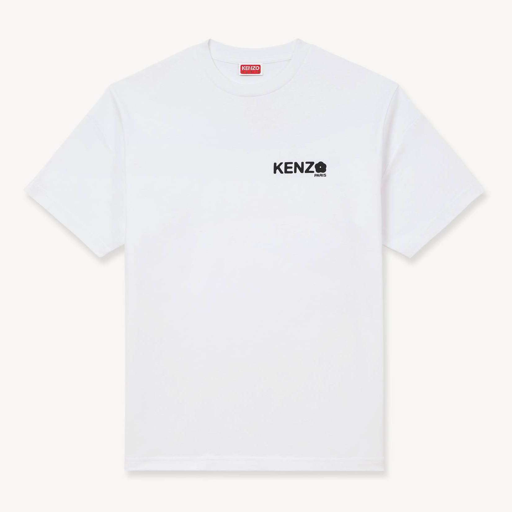 KENZO 'Boke Flower 2.0' T-shirt , Man, White, Size S, Cotton