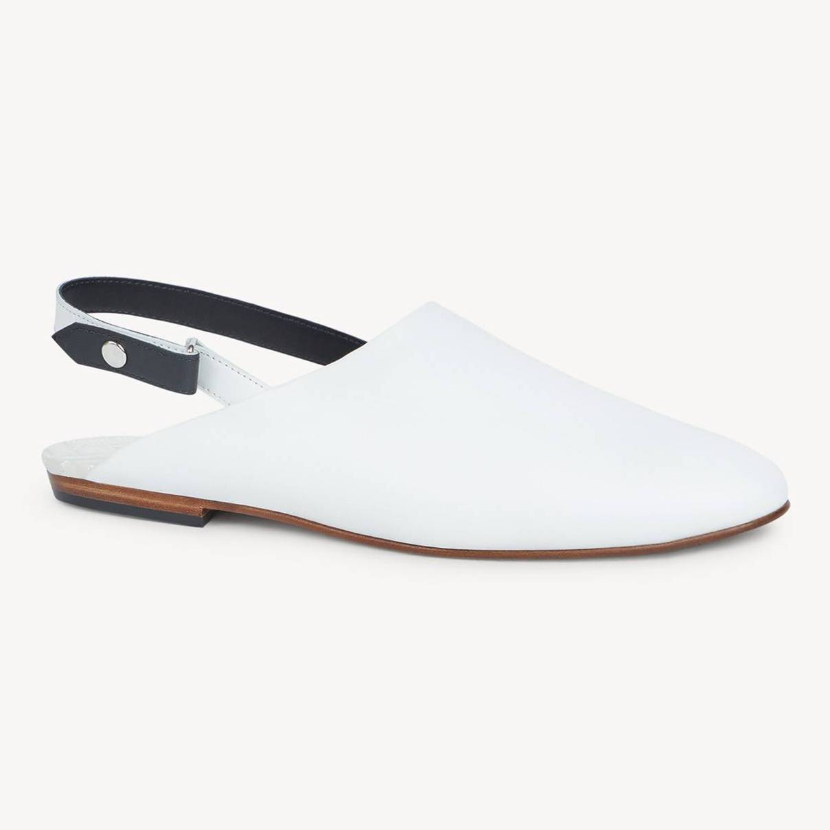 KENZO Mules De Napa 'Kenzo-kali', Mujer, Blanco, 39