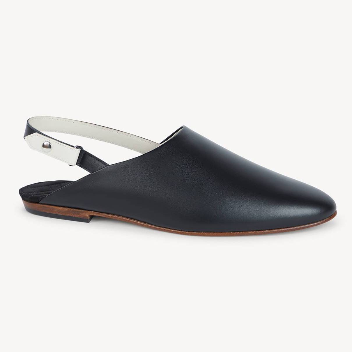 KENZO Mules 'Kali' En Cuir Nappa, Femme, Noir, Taille , 40