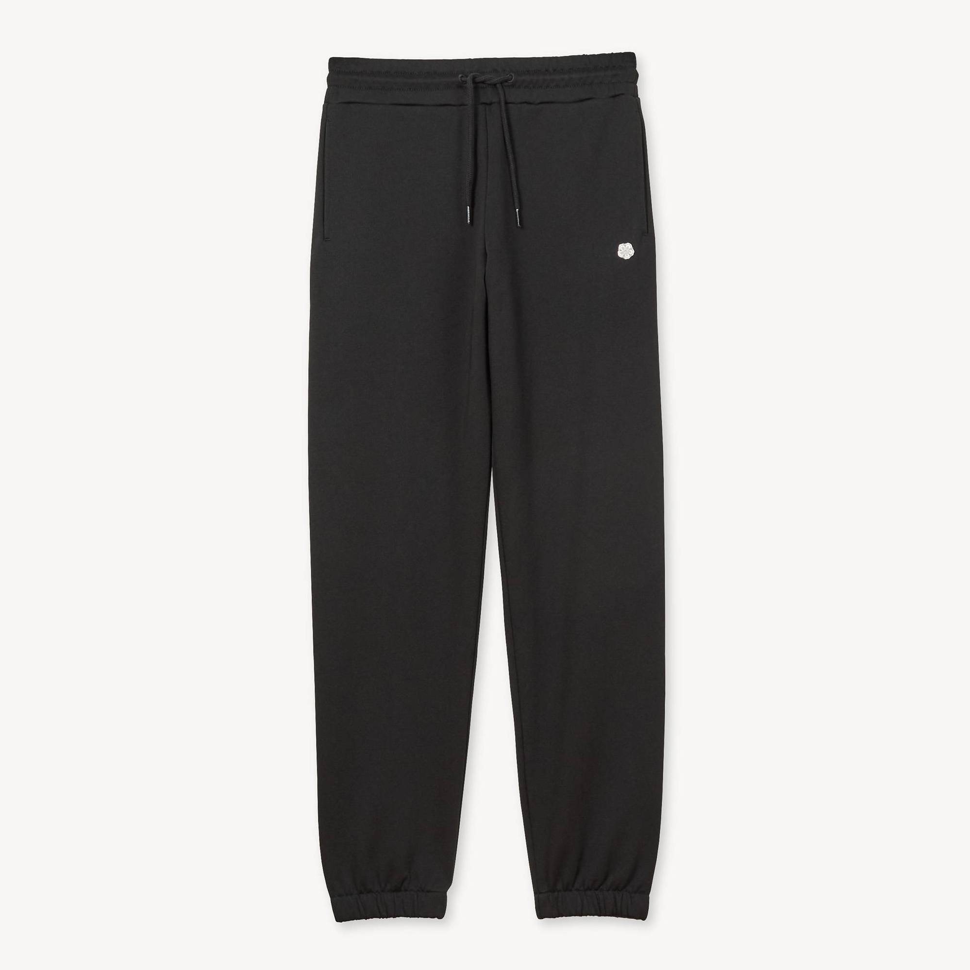 KENZO Pantalón De Jogging De Algodón Bordado 'Boke Flower', Mujer, Negro, M