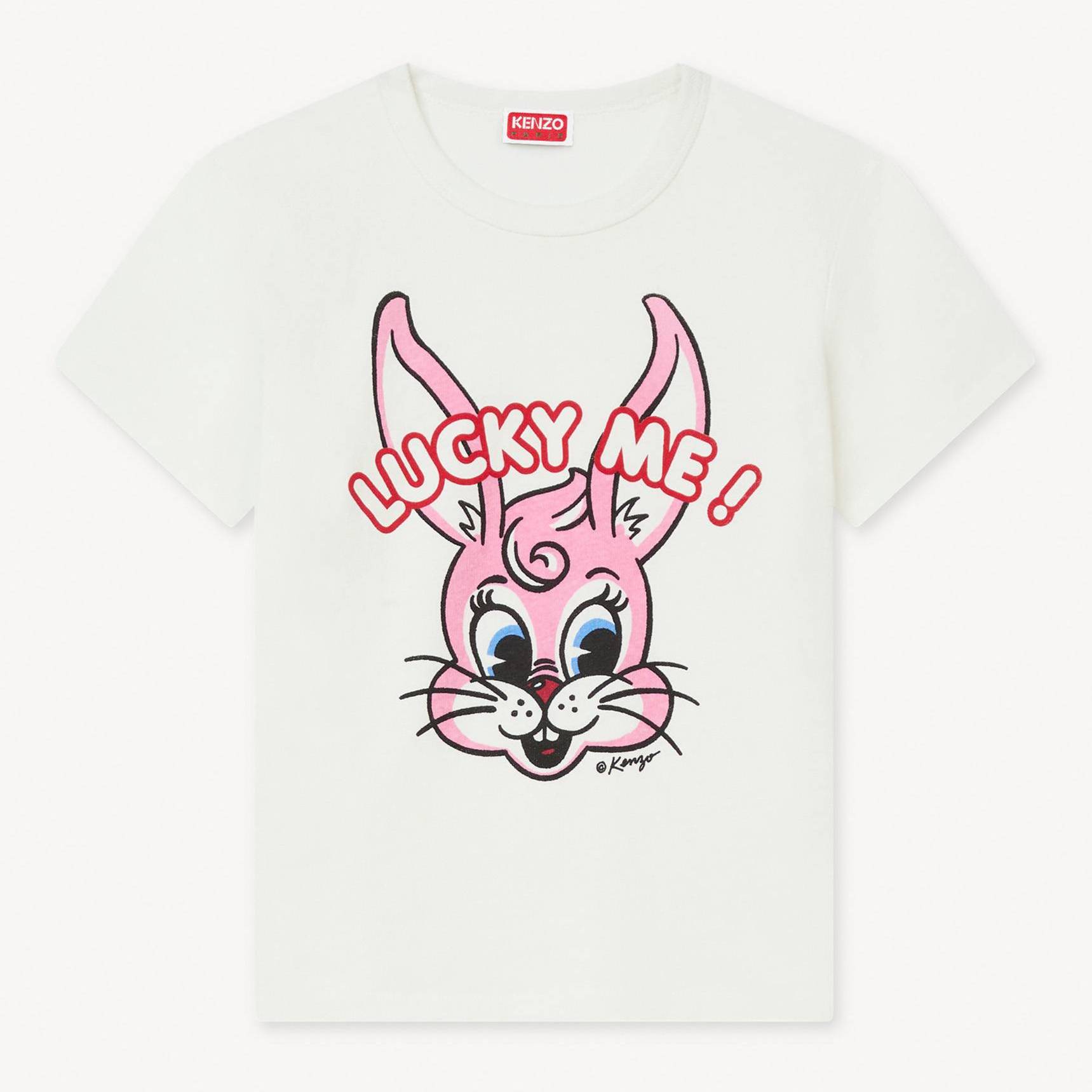 KENZO „Kenzo Cartoon“-T-shirt Aus Baumwolle Wollweiß für Damen - Größe S