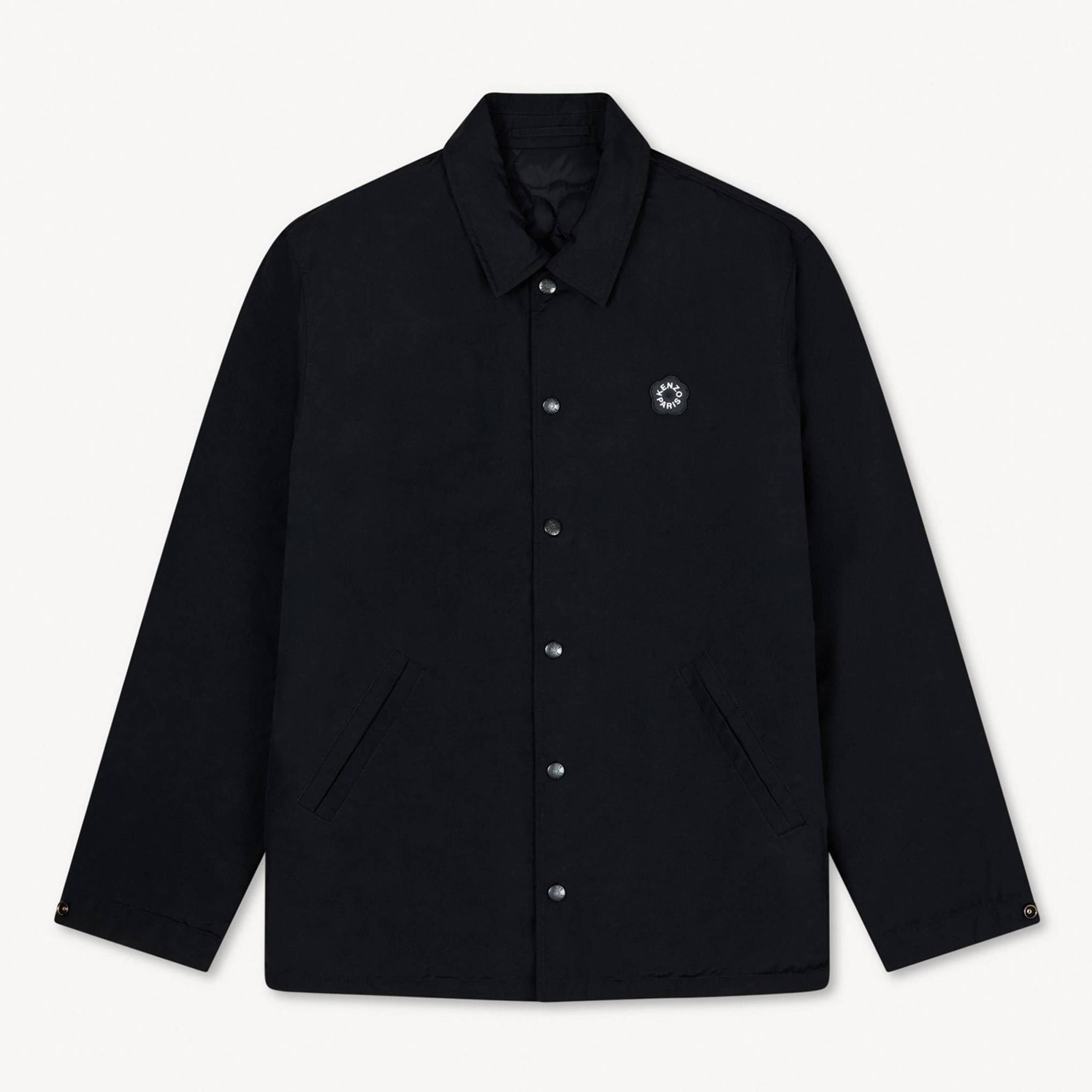 KENZO 'Boke Flower 2.0' Reversible Heavy Coach Jacket, Black, - Mens, Xl