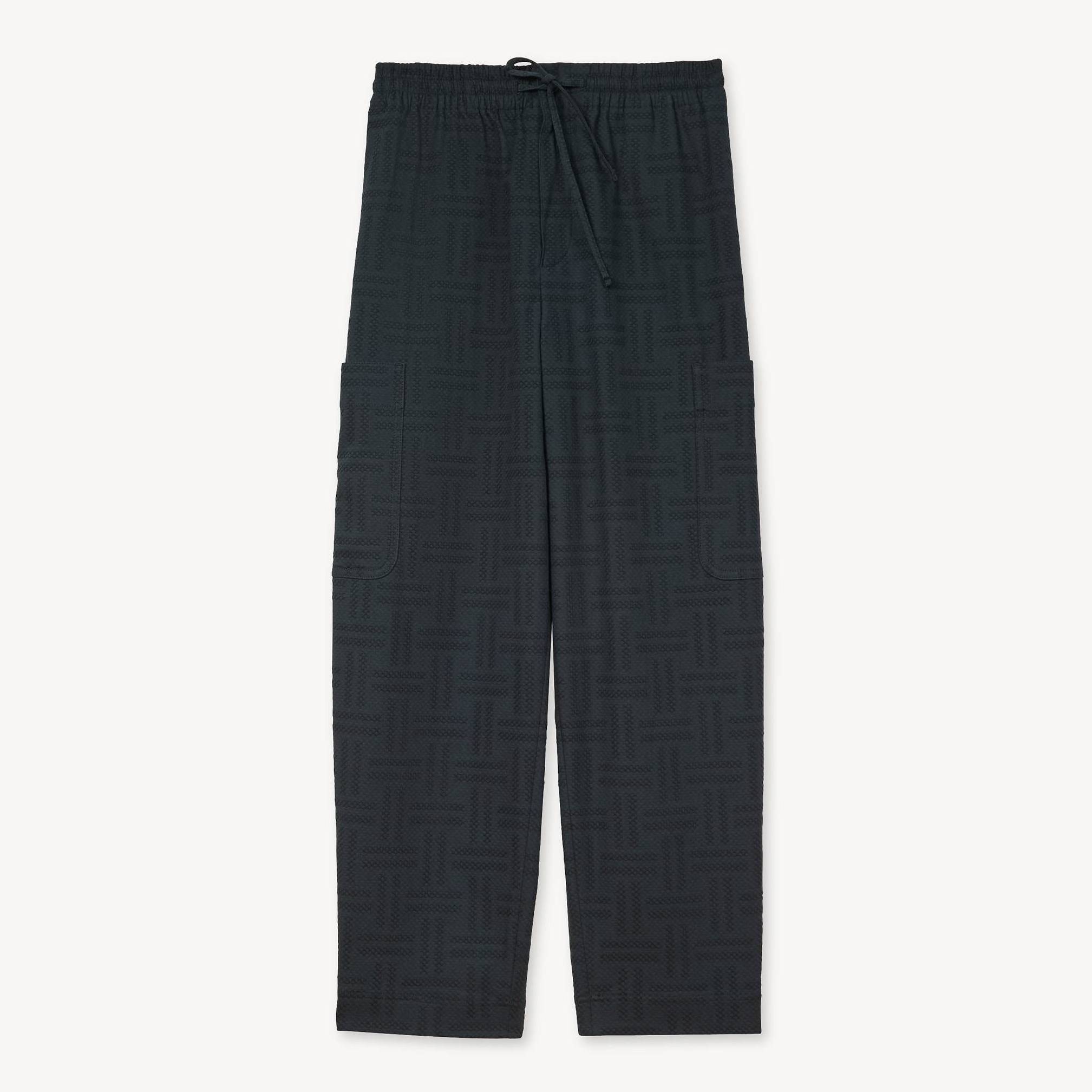 KENZO ' Weave' Cargo Jogpants, Man, Black, Size Xl, Cotton