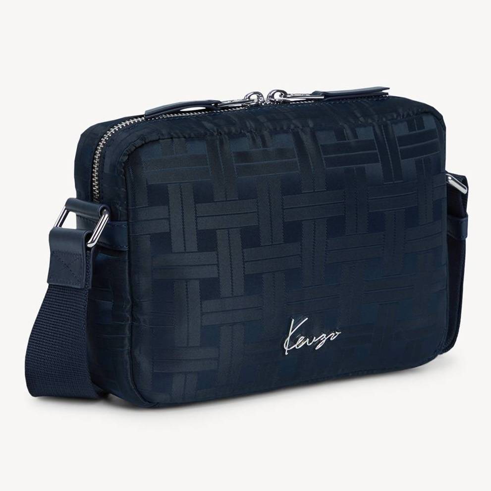 KENZO 'Kenzo Mura' Crossbody Bag Blue Black Mens - Size One