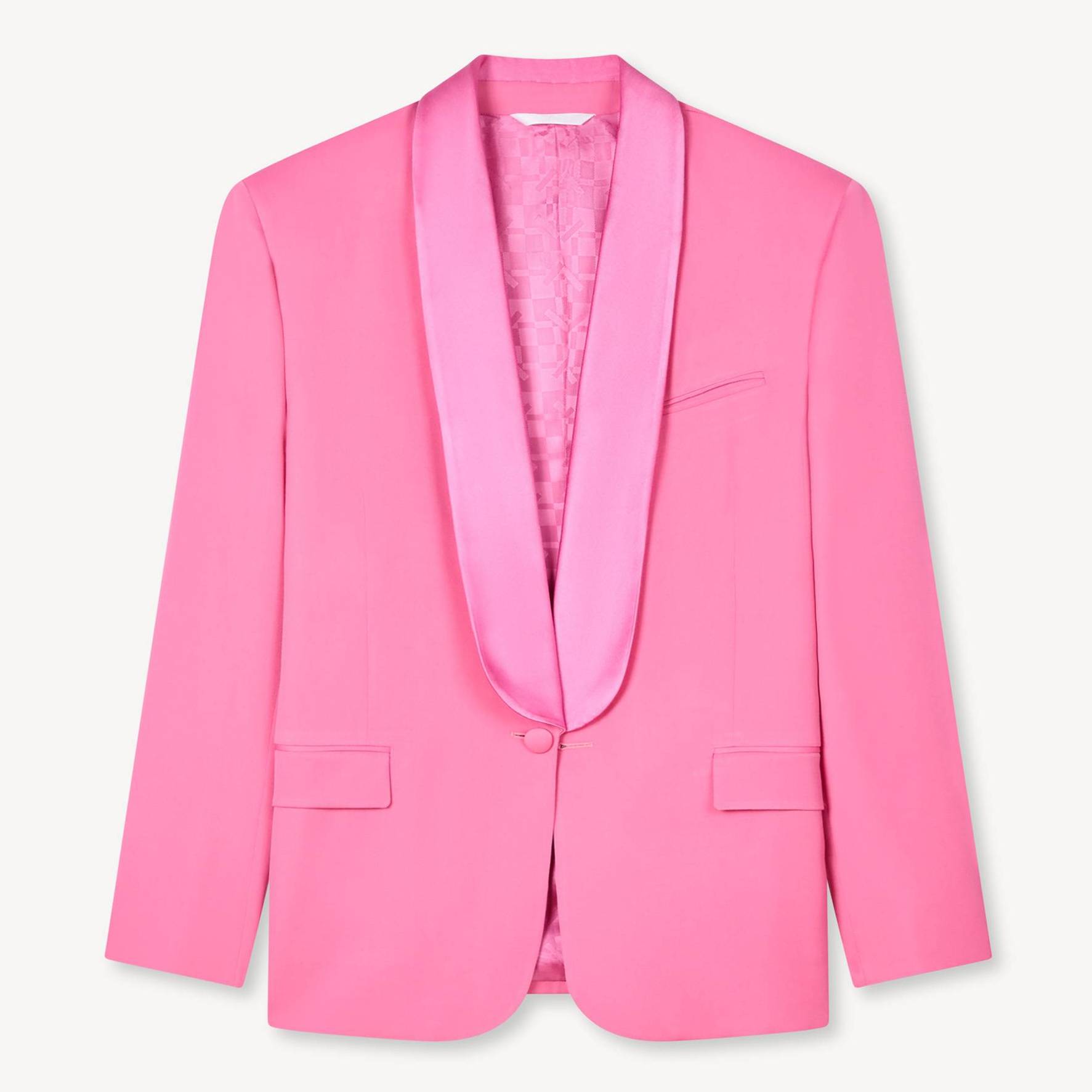 KENZO Blazer De Lana Virgen, Mujer, Magenta, 36
