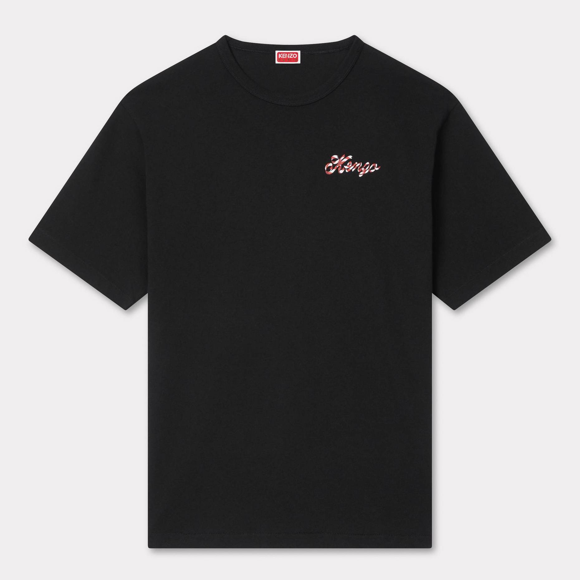 KENZO 'Kenzo Winter Holidays' Oversized T-shirt In Cotton, Black, - Mens, L