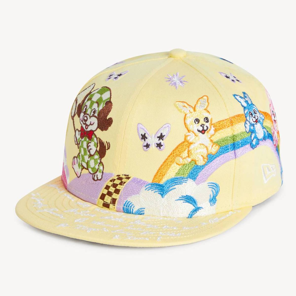KENZO 'Kenzo x New Era' Embroidered Cap Vanilla Mens - Size 7-18