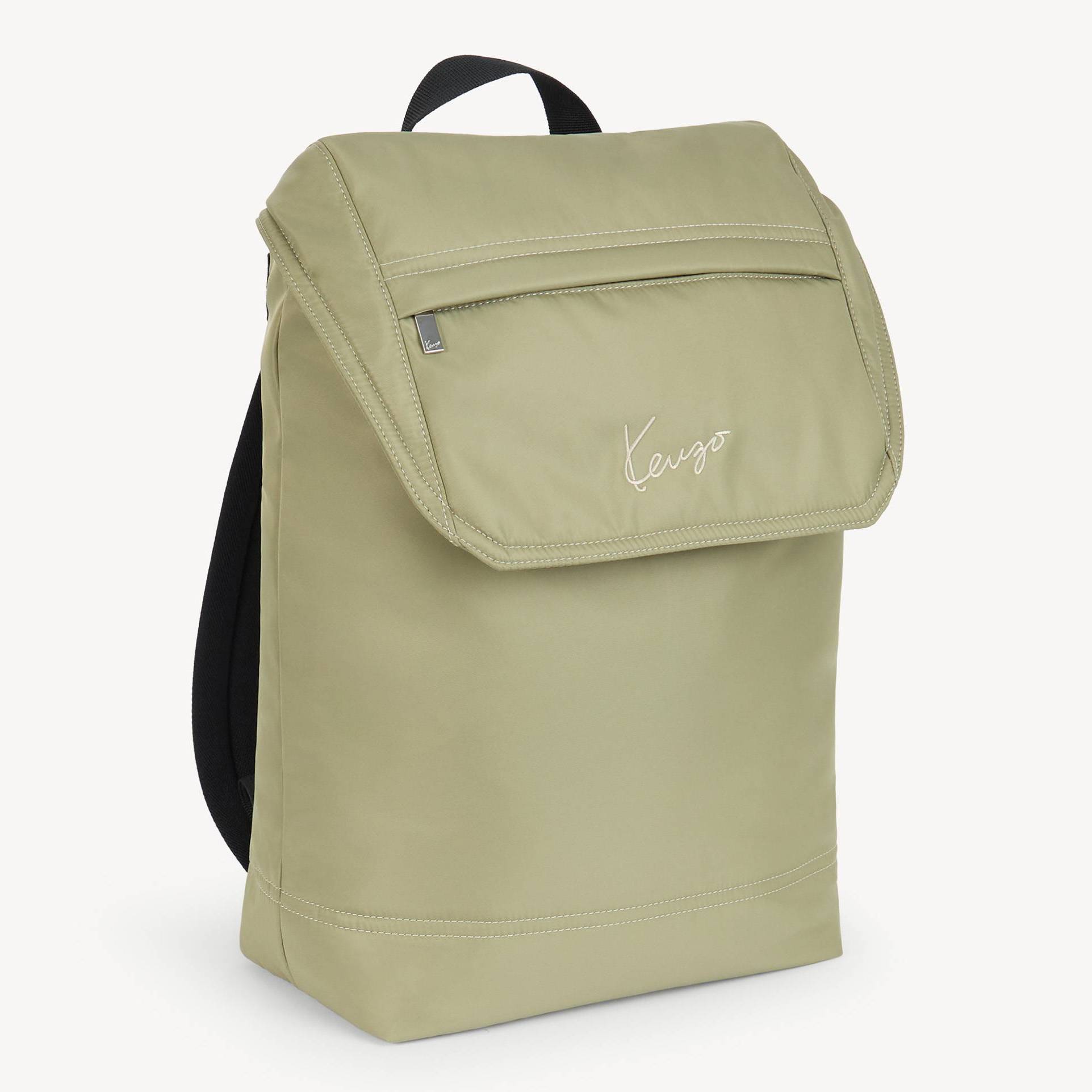 KENZO 'Kenzo Signature' Backpack, Khaki Green, - Mens