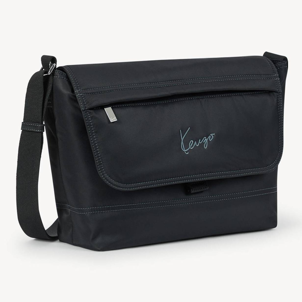 KENZO 'Kenzo Signature' Messenger Bag, Black, - Mens