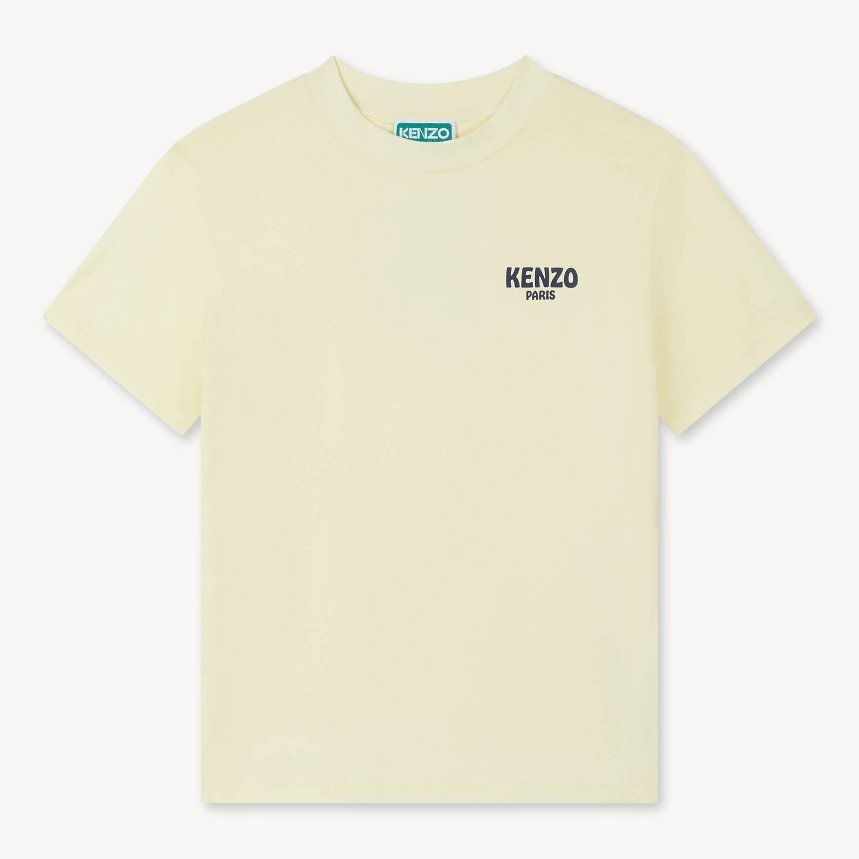 KENZO Kids 'Kenzo Garden' T-shirt In Cotton Golden Yellow - Size 8a