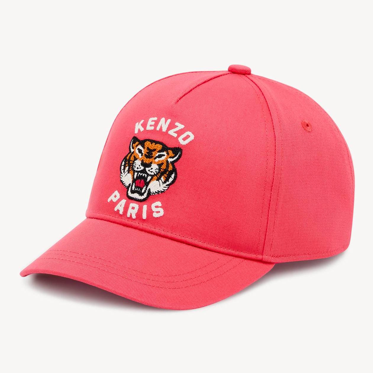 KENZO Kinder Kappe Mit Stickerei Aus Baumwoll-twill Vermillion Kids - Größe 50
